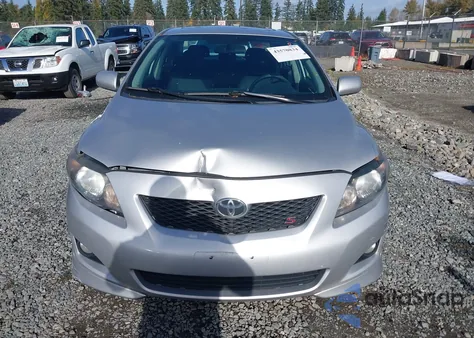 2010 Toyota Corolla S from USA, damaged, VIN 2T1BU4EE4AC479426